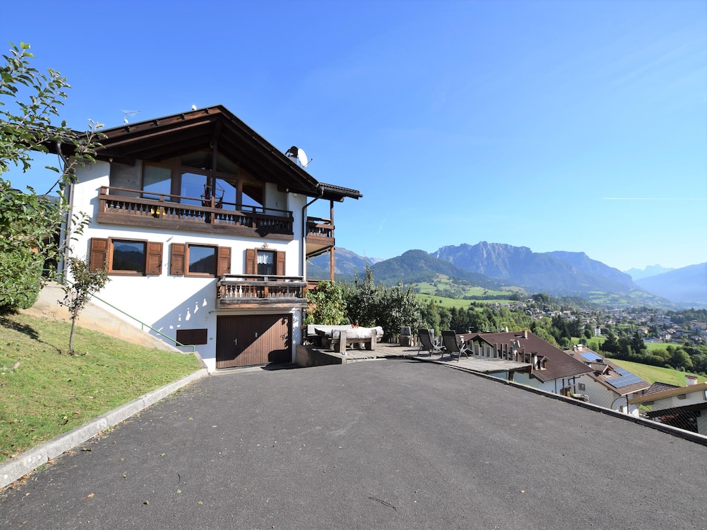 Mooi appartement in Val di Fiemme met ruim terras