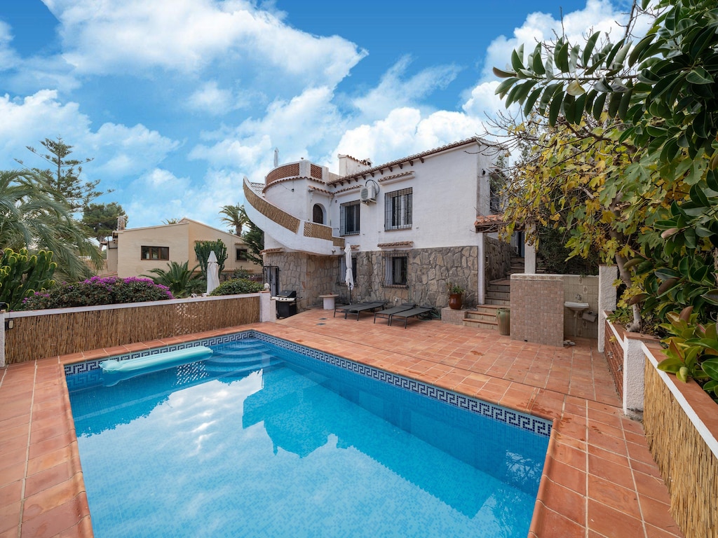 Geweldig vakantiehuis in Benissa met zwembad
