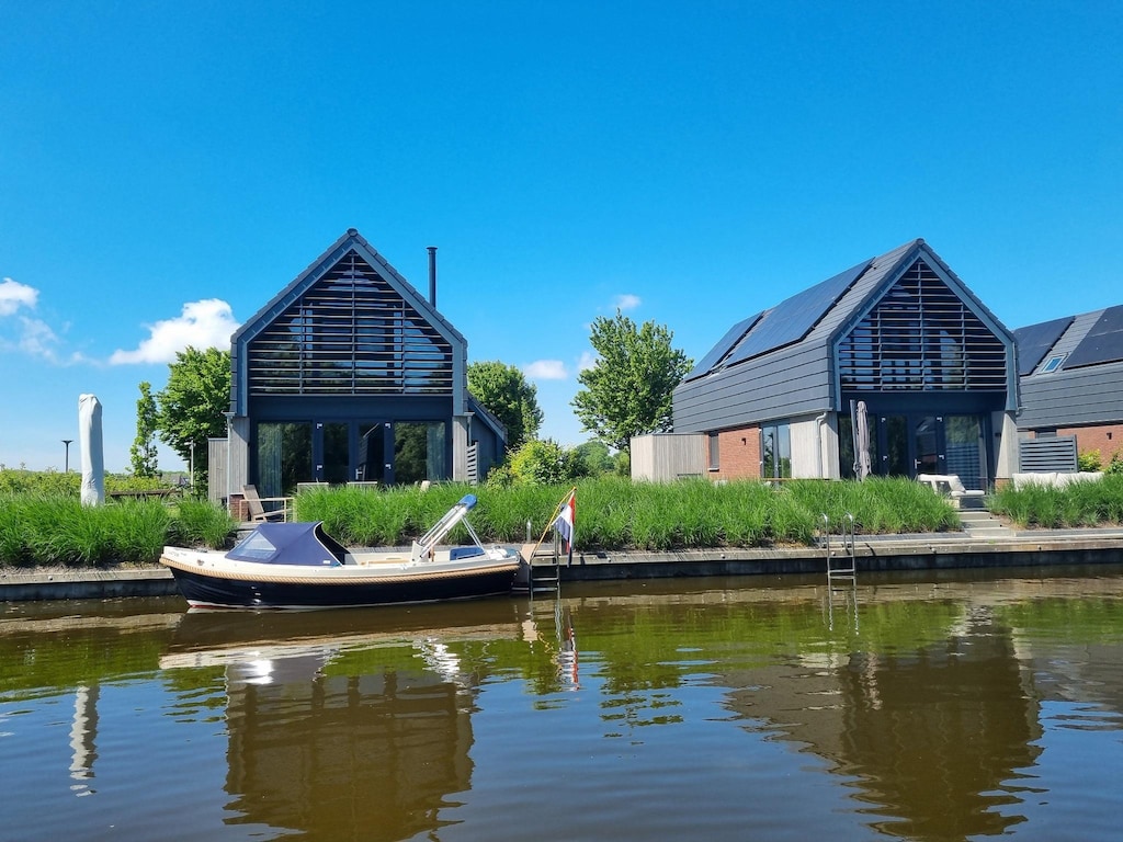 Villa in Balk mit eigenem Steg am Slotermeer