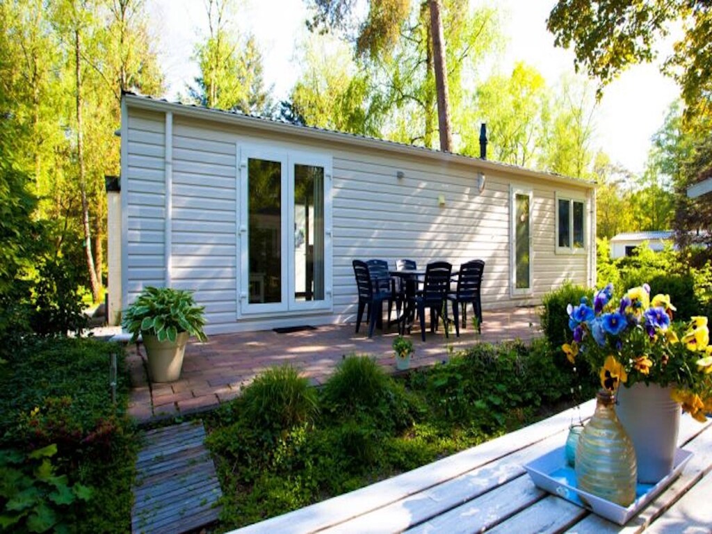 Verzorgd chalet op een vakantiepark, grenzend aan Nationaal Park Hoge Veluwe