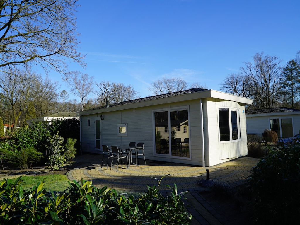 Schönes Chalet in einem Ferienpark, angrenzend an den Nationalpark Hoge Veluwe