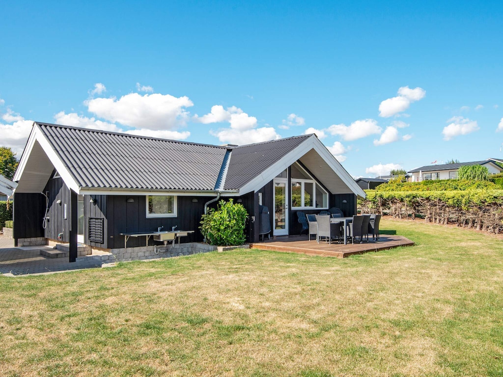 Luxe vakantiehuis met 7 gastenverblijven in Hejls