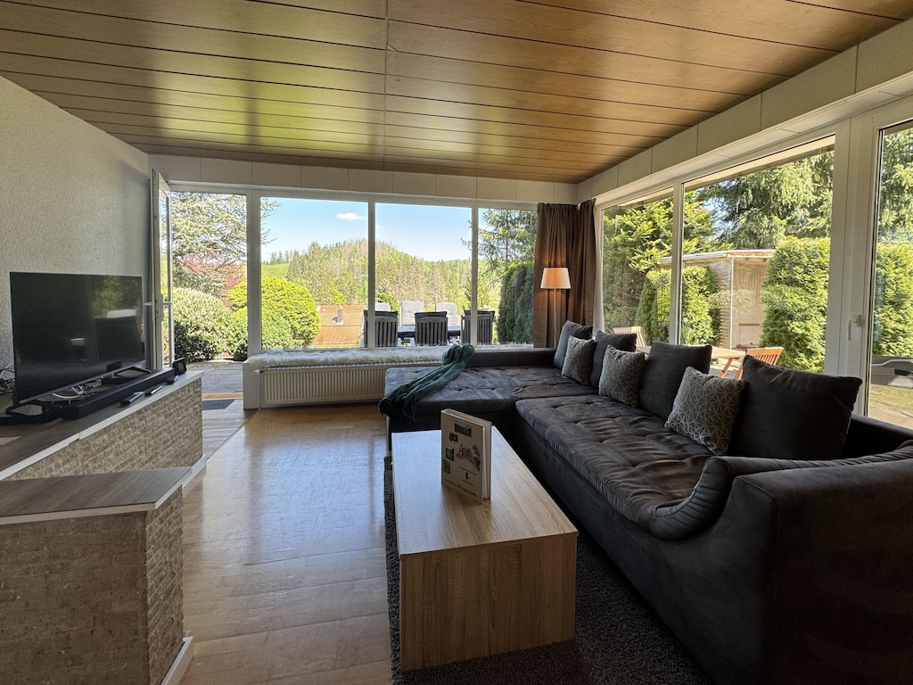 Ruim appartement in Altenau met terras
