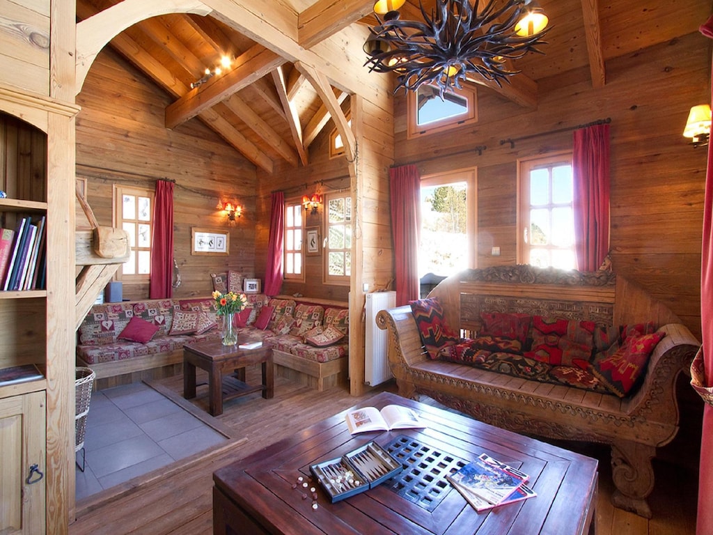 Chalet in Alpe d'Huez met Sauna & Bubbelbad