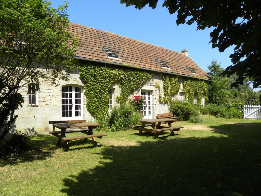 Charmant vakantiehuis op 3km van Omaha Beach