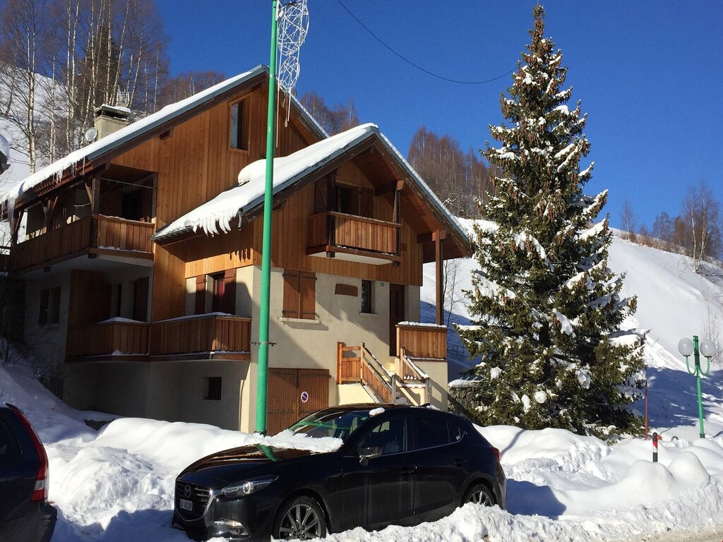 Chalet in Les Deux Alpes met Uitzicht