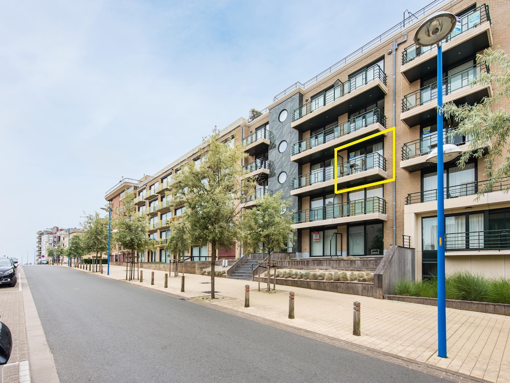 Appartement aan Zee in België met Balkon
