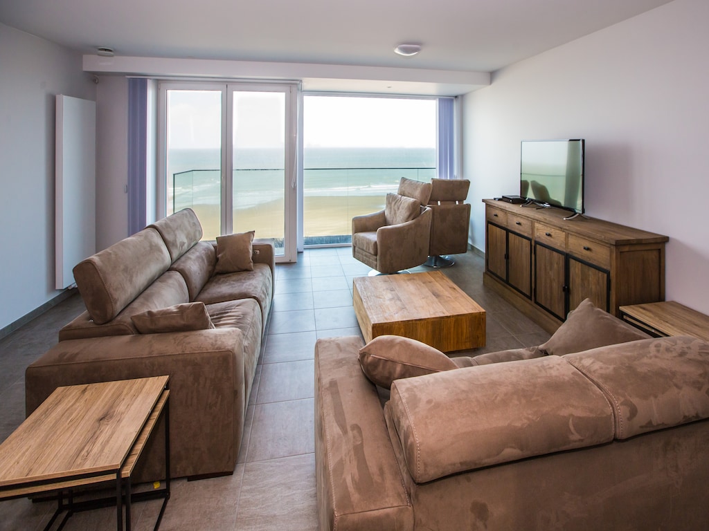 Appartement met uitzicht op het achterland