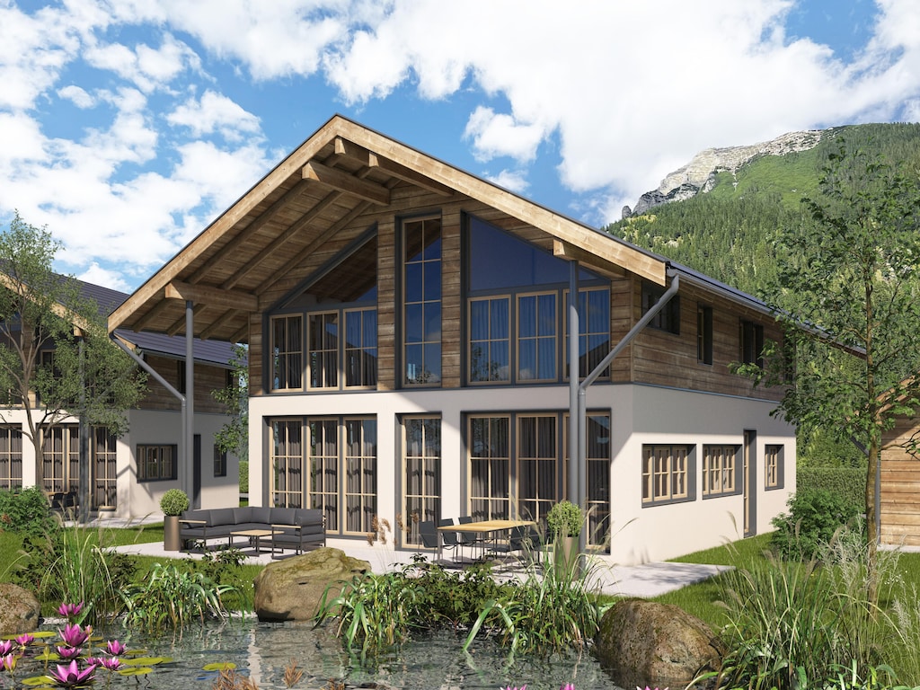 New chalet with garden and private sauna