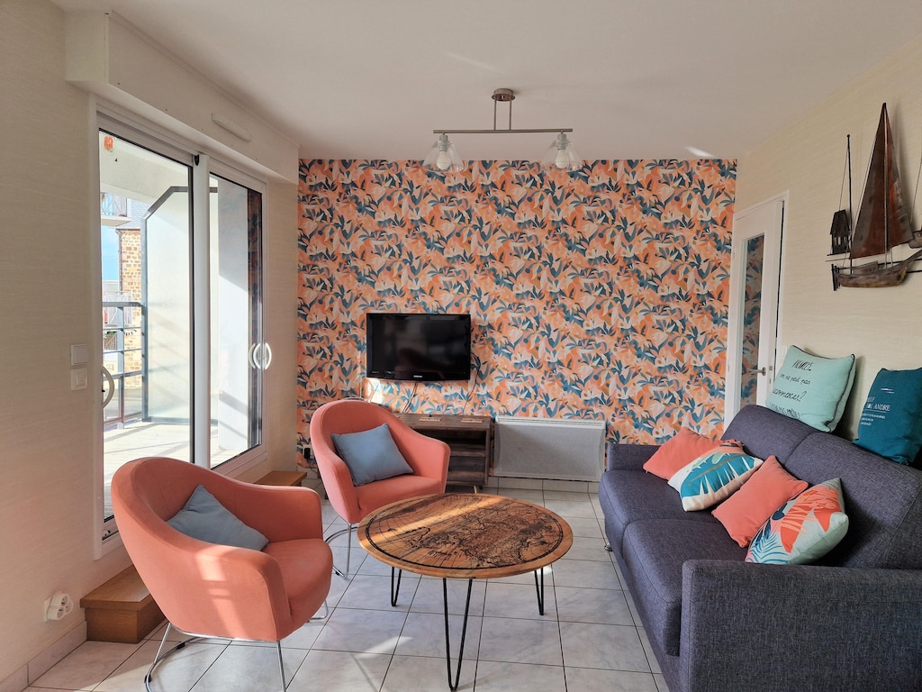 Komfortables Apartment, 50 m Sandstrand