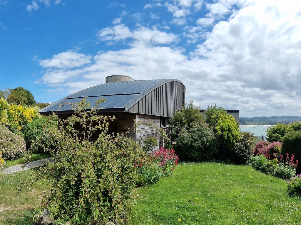 Fantasticher Meerblick aus Architekten-Villa, Locquirec