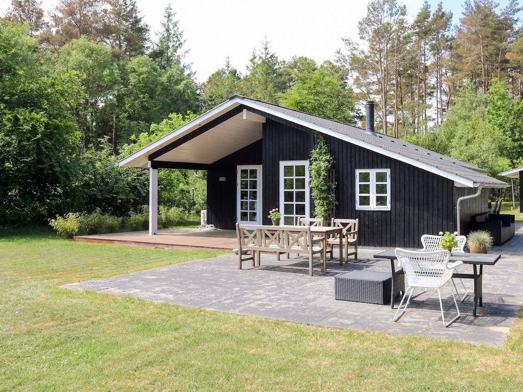 Afgelegen toevluchtsoord met bubbelbad
