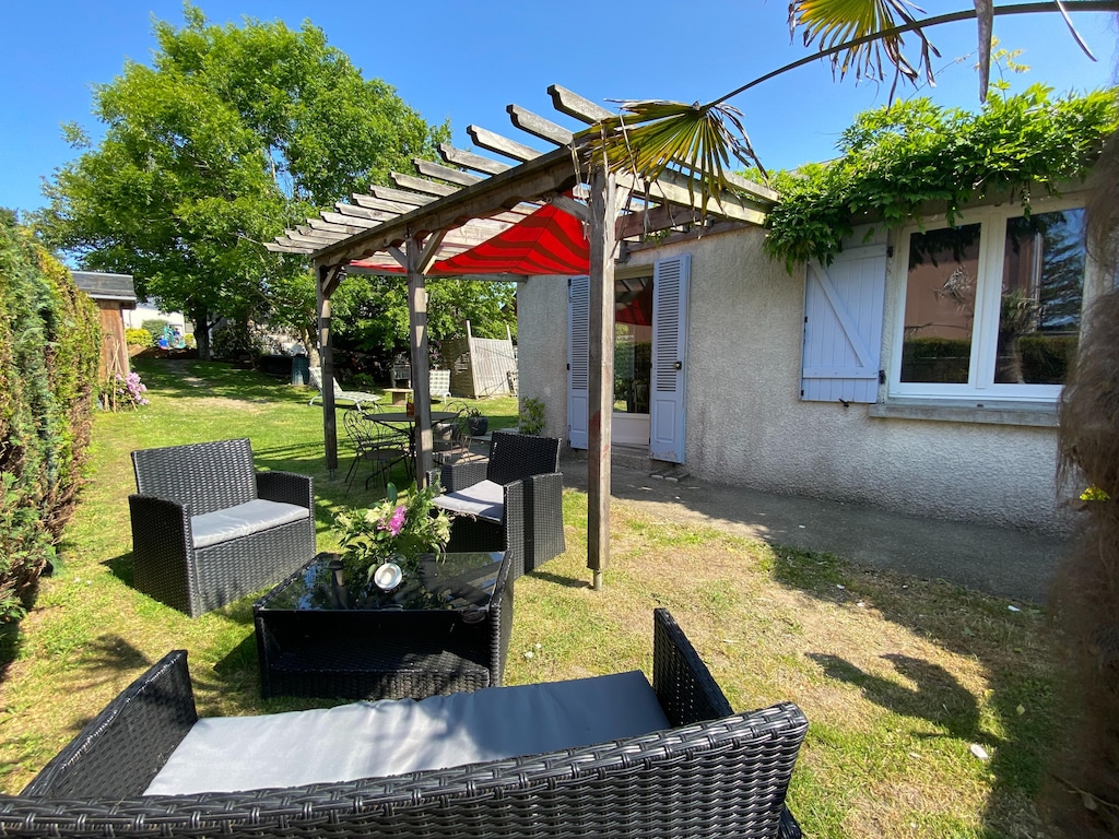 Vakantiehuis bij Donville-les-Bains Strand