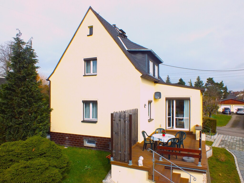 Vakantiehuis in Lichtenau met tuin Bliss