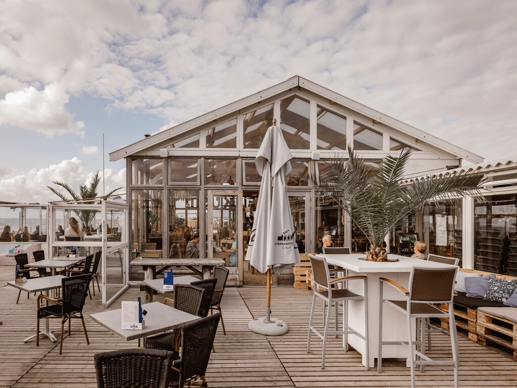 Lodge aan het strand van Wijk aan Zee