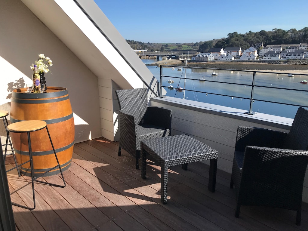 Appartement in Audierne bij zandstrand
