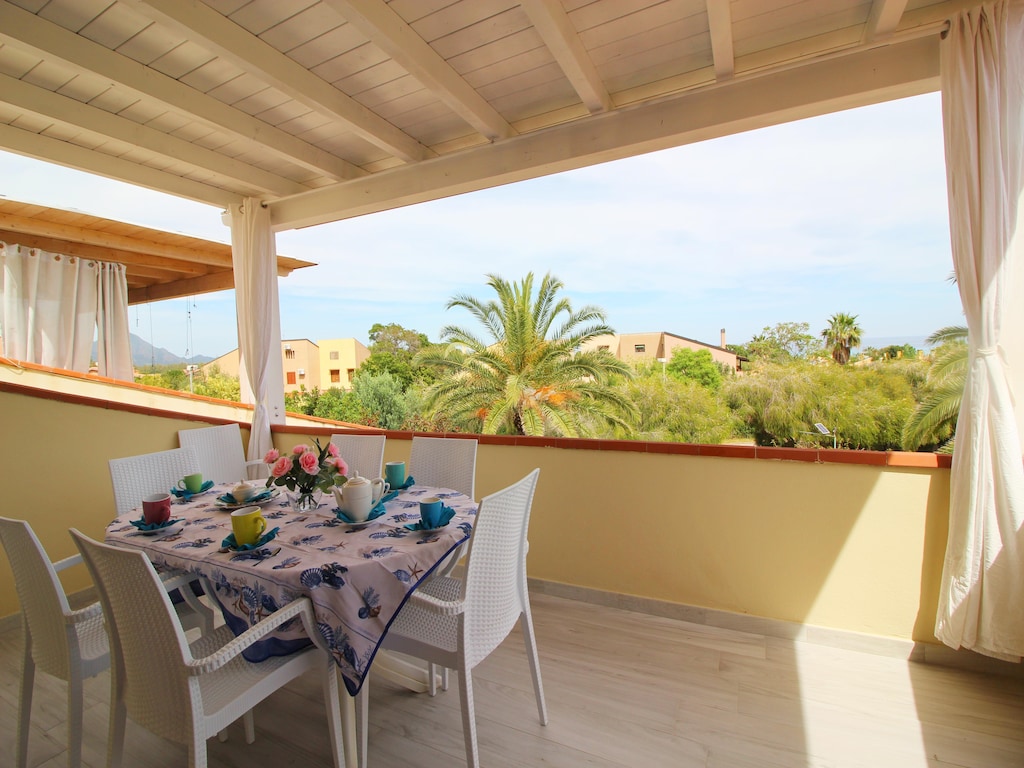 Appartement aan Costa Rei met Prachtstranden