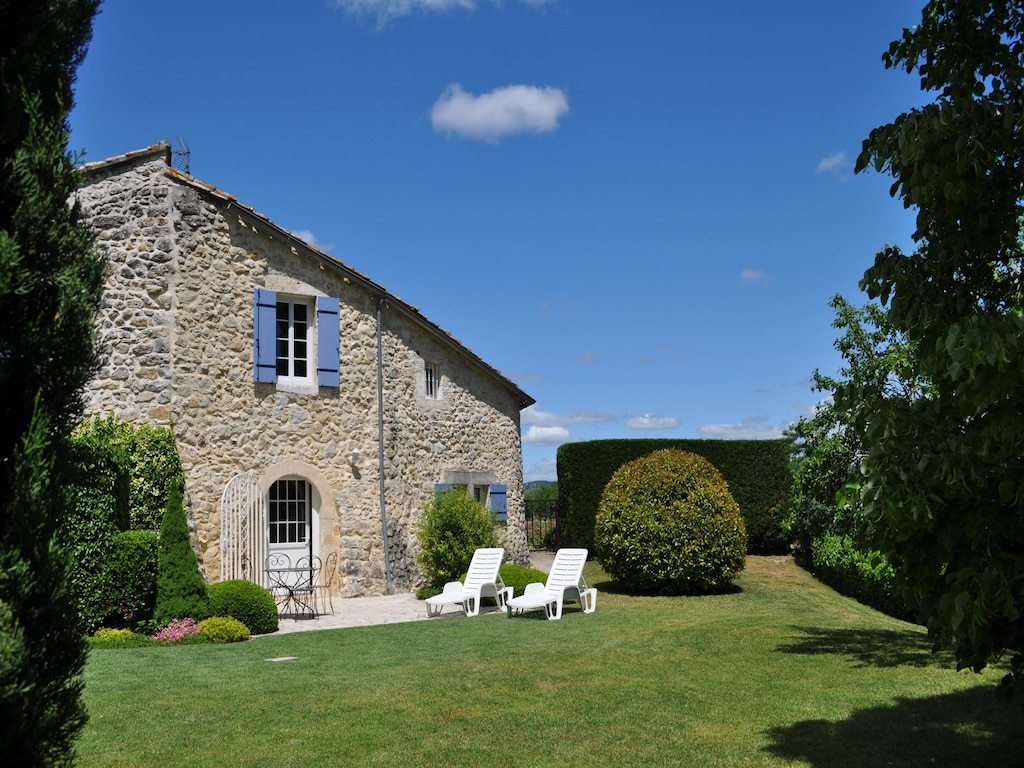 Landhaus in Lussan nahe Pont du Gard