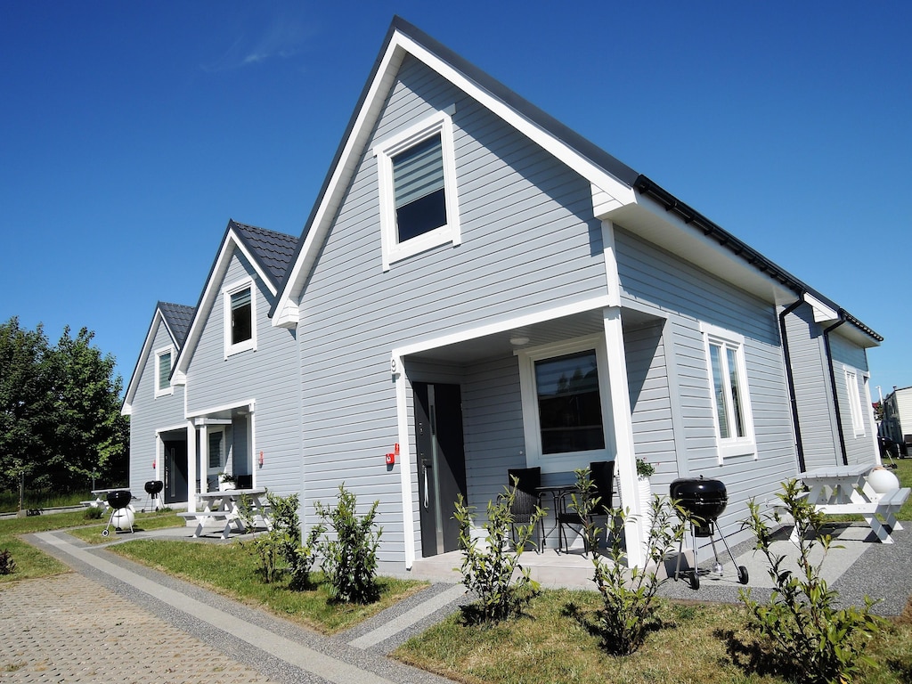 Nieuwe, comfortabele huizen voor 6 personen, Niechorze.