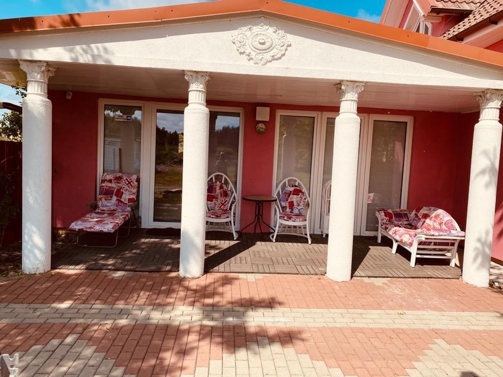 Vakantiehuis bij Szczecin Lagune en Bos