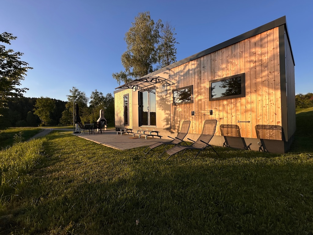 Feriendorf Seeblick - Chalets met terras aan meer