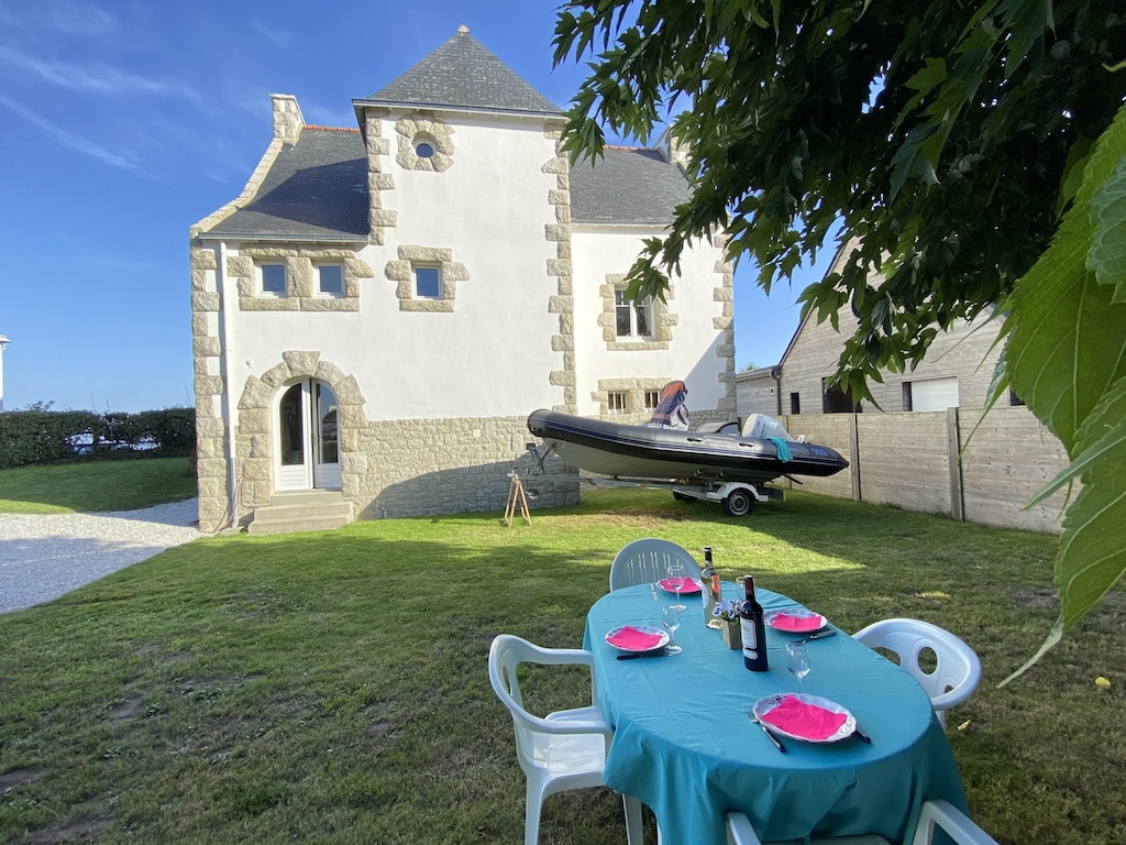Charmante Ferienwohnung mit Blick aufs Meer, in Lodonnec, Loctudy