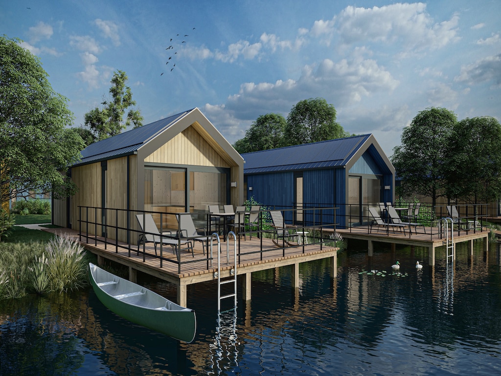 Moderne Lodge aan de Maasduinen