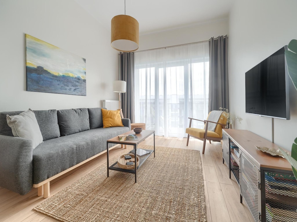 Appartement in Dziwnów bij zandstrand