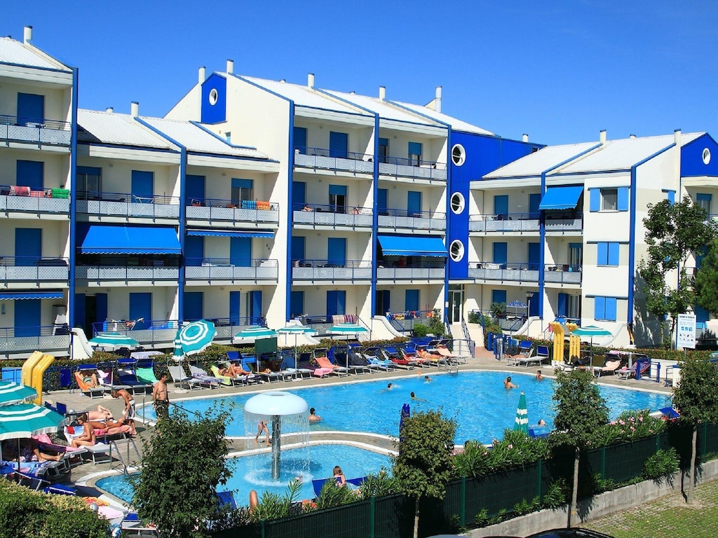 Familieappartement in Caorle vlakbij het strand.