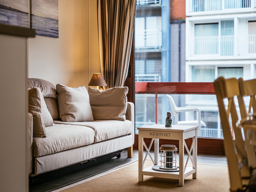 Appartement in St. Idesbald met zeezicht