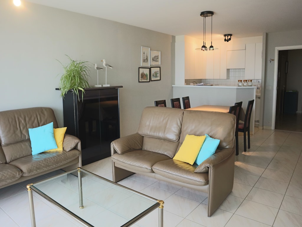 Apartment direkt am Meer in Nieuwpoort Bad