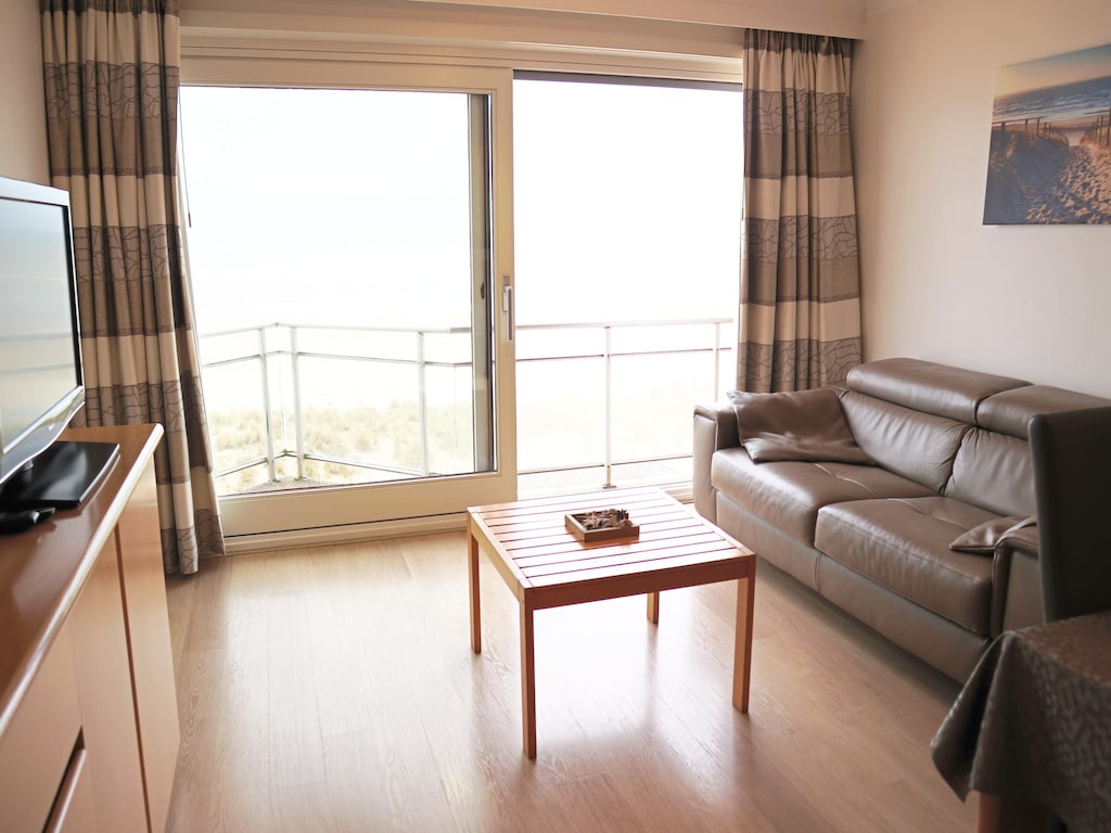 Appartement in Nieuwpoort met zeezicht