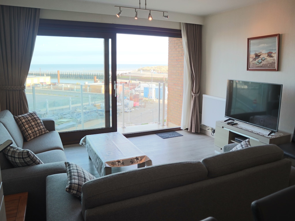 Appartement in Nieuwpoort met strand