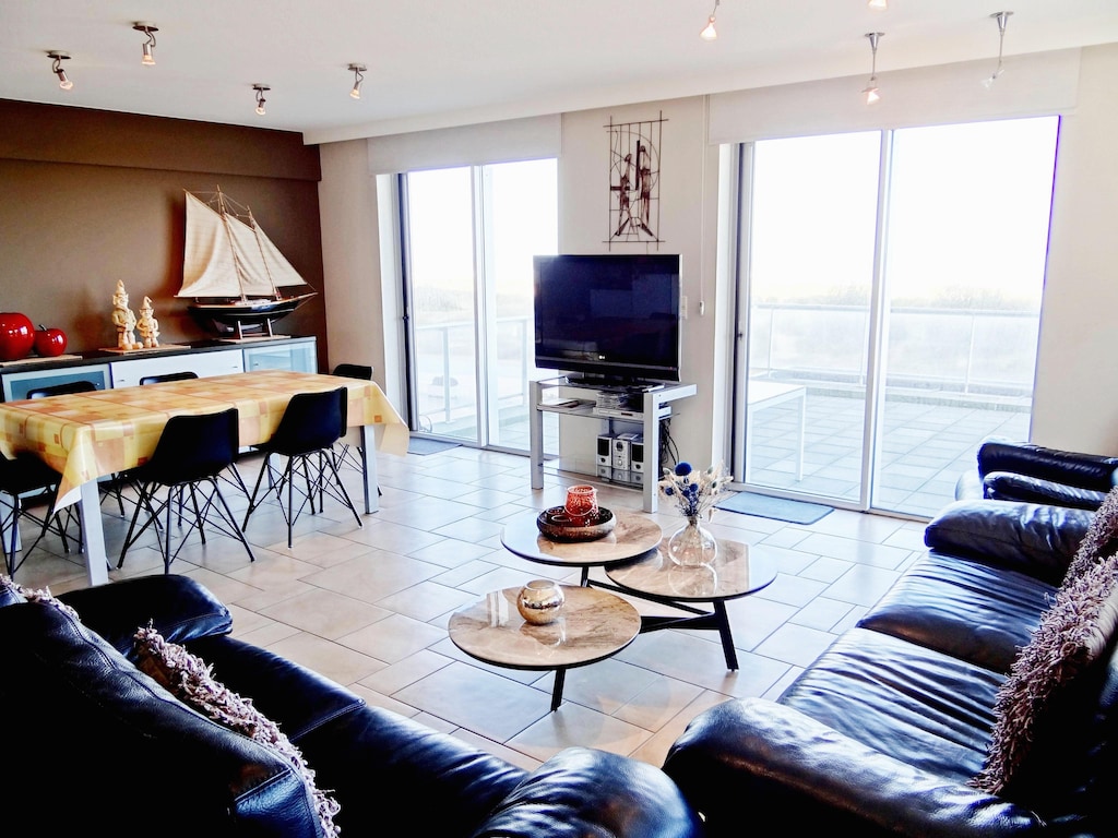 Appartement in Nieuwpoort met uitzicht op zee