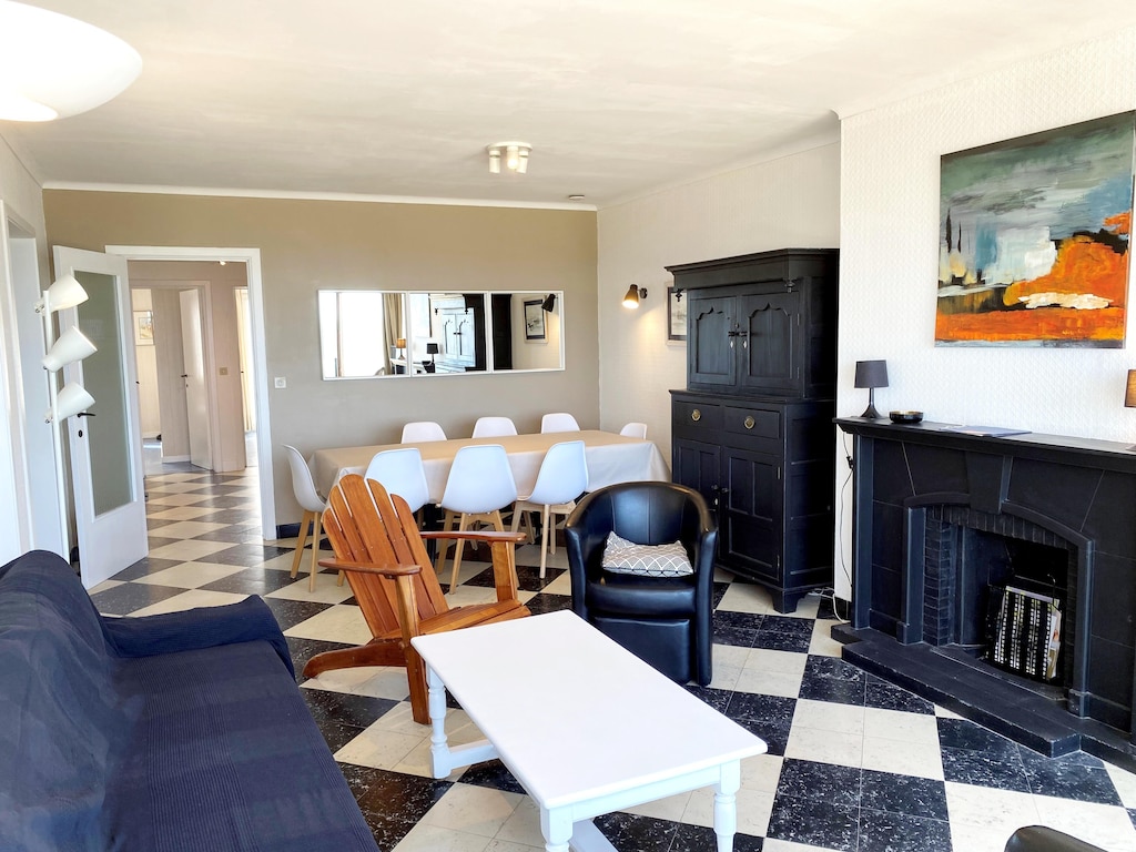Apartment mit Meerblick in Nieuwpoort
