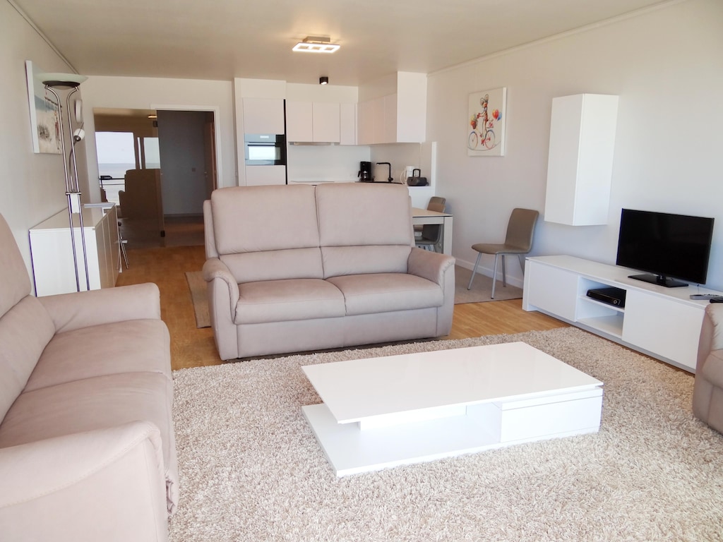 Appartement in Nieuwpoort met zeezicht