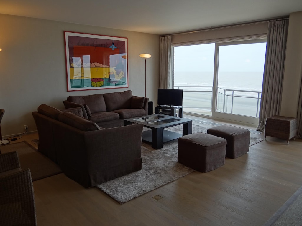 Appartement in Nieuwpoort met zeezicht