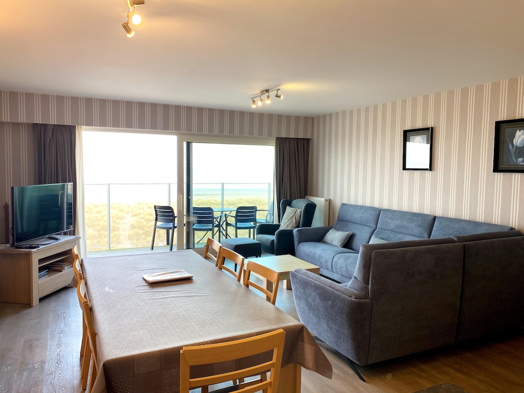 Appartement in Nieuwpoort aan het strand