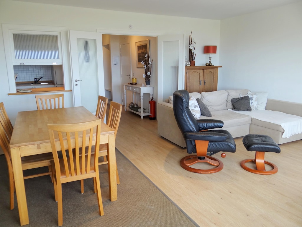 Appartement in Nieuwpoort met zeezicht