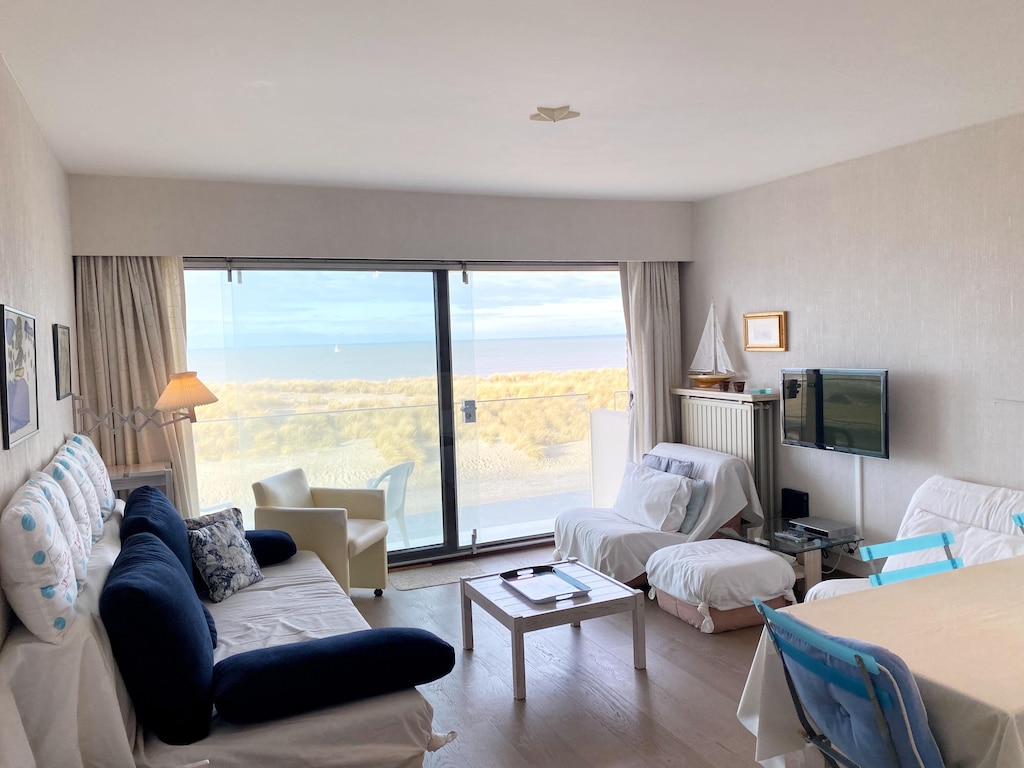 Appartement in Nieuwpoort aan het strand