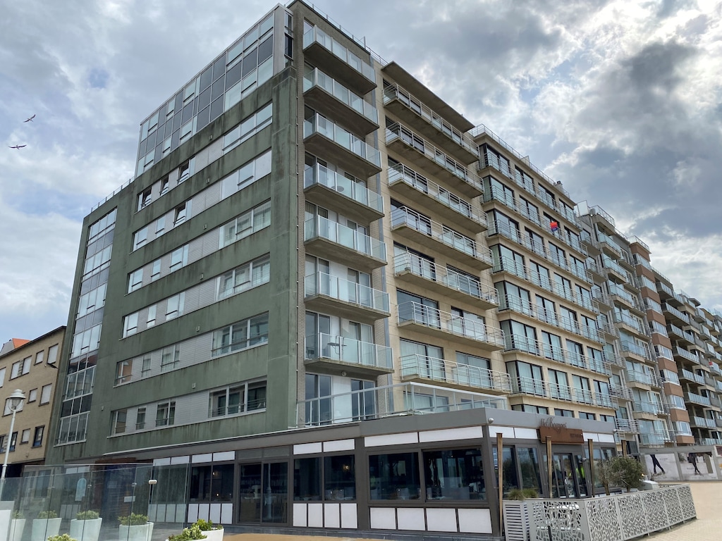Appartement in Nieuwpoort met zeezicht