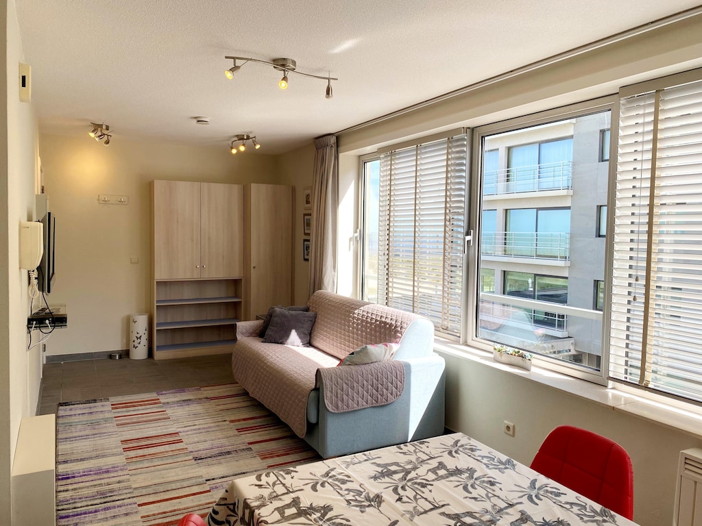 Appartement in Nieuwpoort met zeezicht