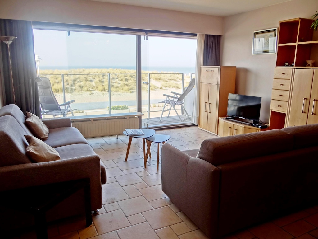 Appartement in Nieuwpoort met uitzicht op de oceaan