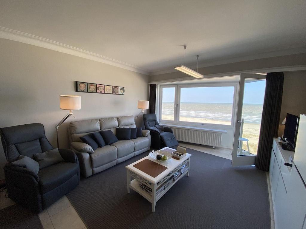 Appartement in Nieuwpoort aan het strand