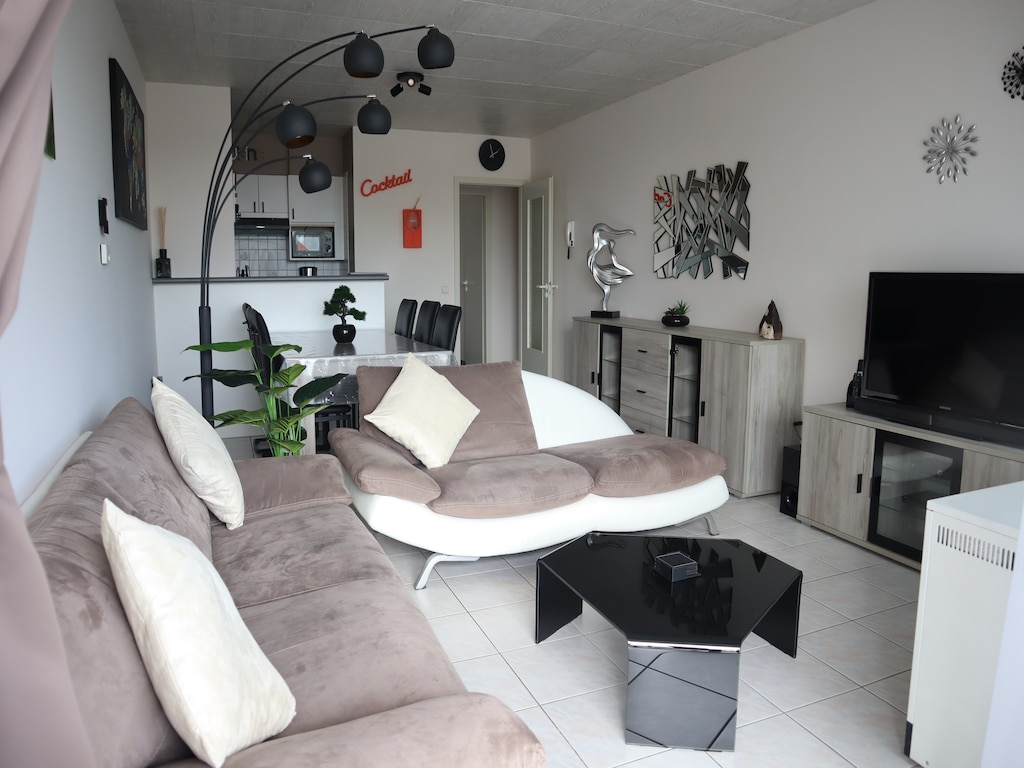Appartement in Nieuwpoort met tuin