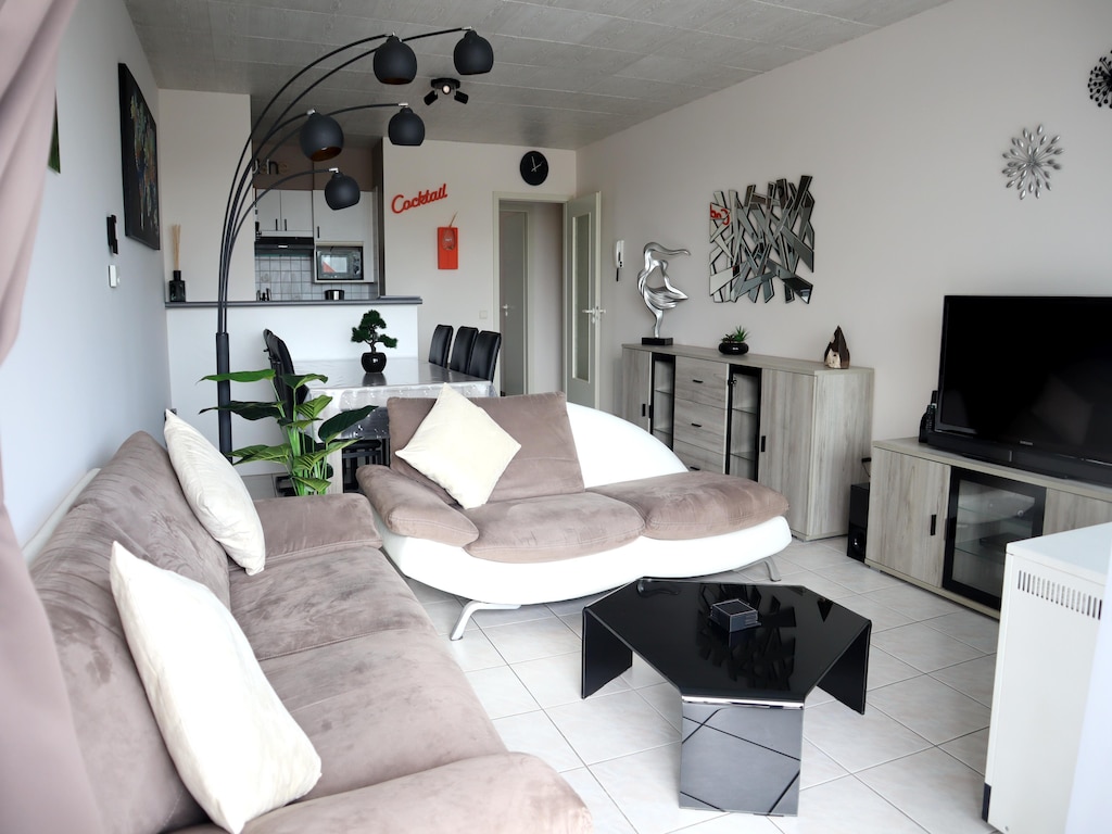 Appartement in Nieuwpoort met tuin