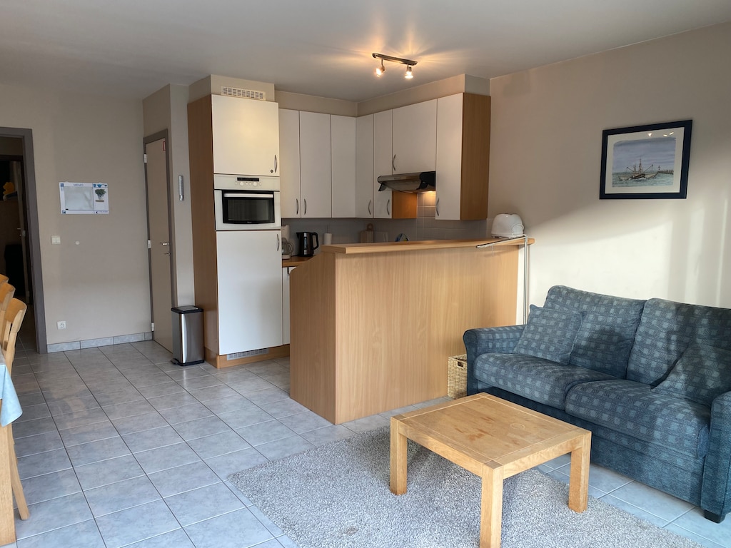 Appartement Nieuwpoort bij Strand en Haven