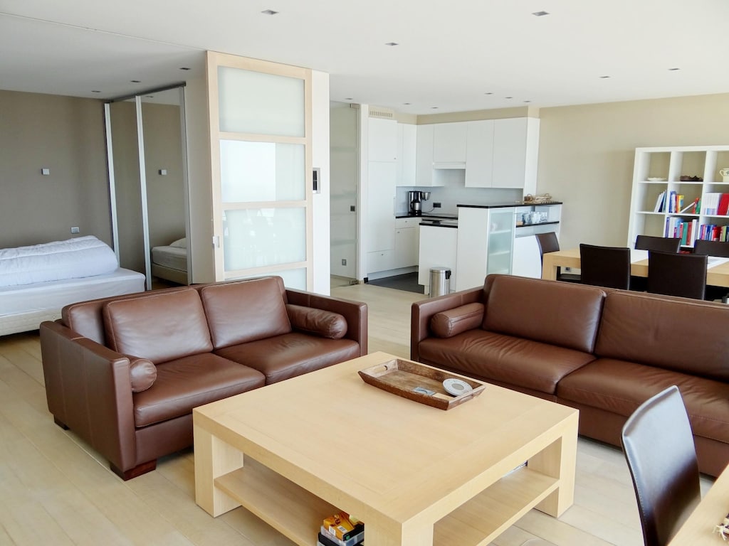 Appartement in Nieuwpoort vlakbij golfbaan