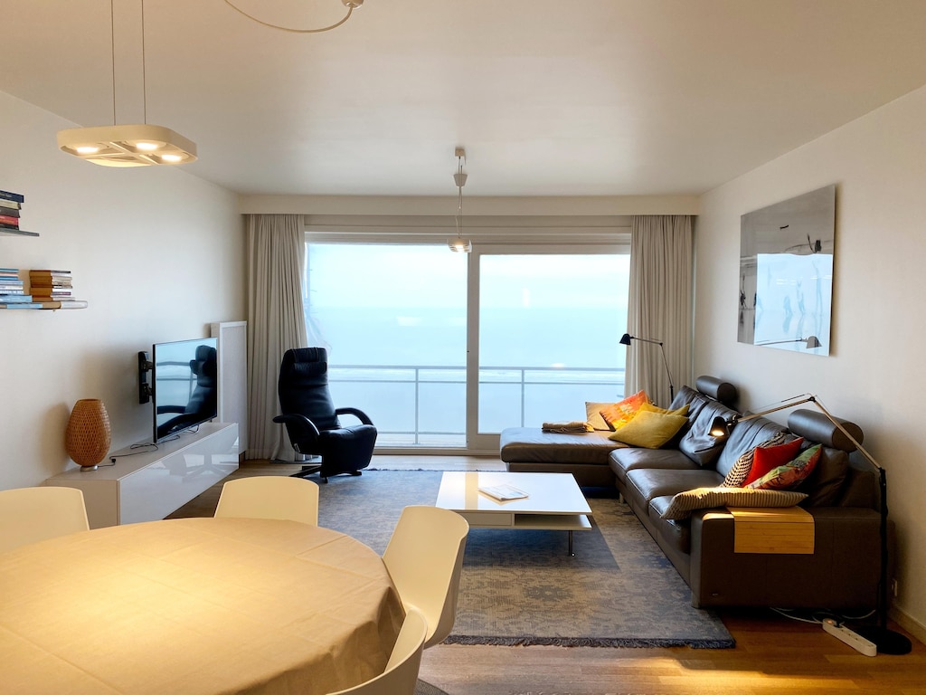 Appartement in Nieuwpoort met uitzicht op zee