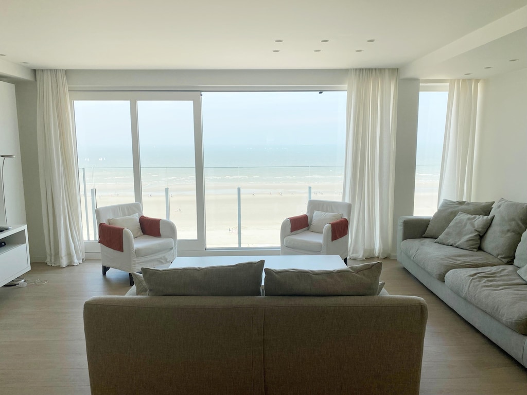 Appartement in Nieuwpoort met uitzicht op zee